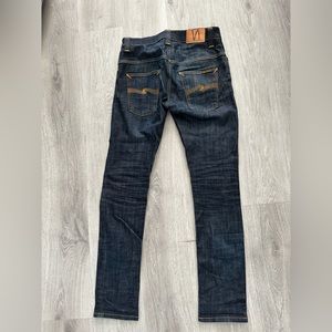 Nudie Thin Finn 29/34 Raw Denim